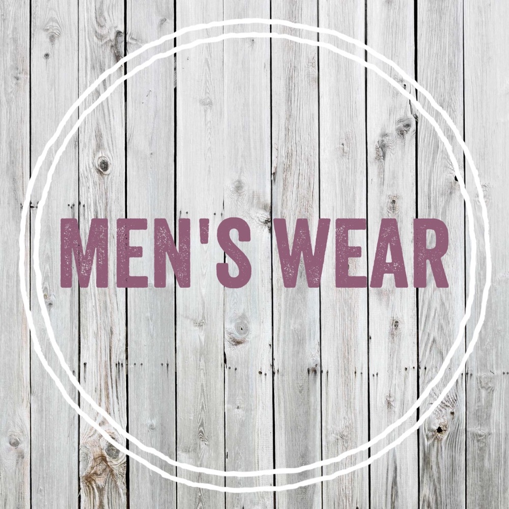 Men’s apparel